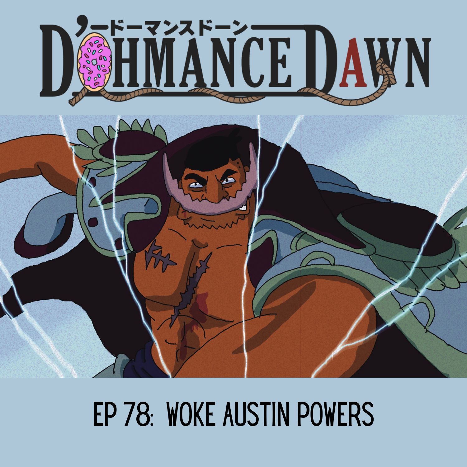 Drederick Tatum as Whitebeard uses the Power of the Tremor Tremor Fruit