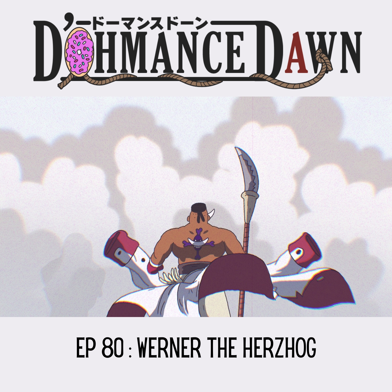 Drederick Tatum as Whitebeard shows his back, unmarked by cowardice.