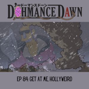 Seymour Skinner as Franky gives a thumbs up above the site of an explosion.